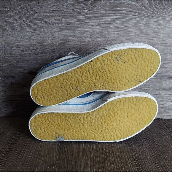 Vintage Nike Sneakers White & Blue Size 5.5Y - Picture 8 of 9